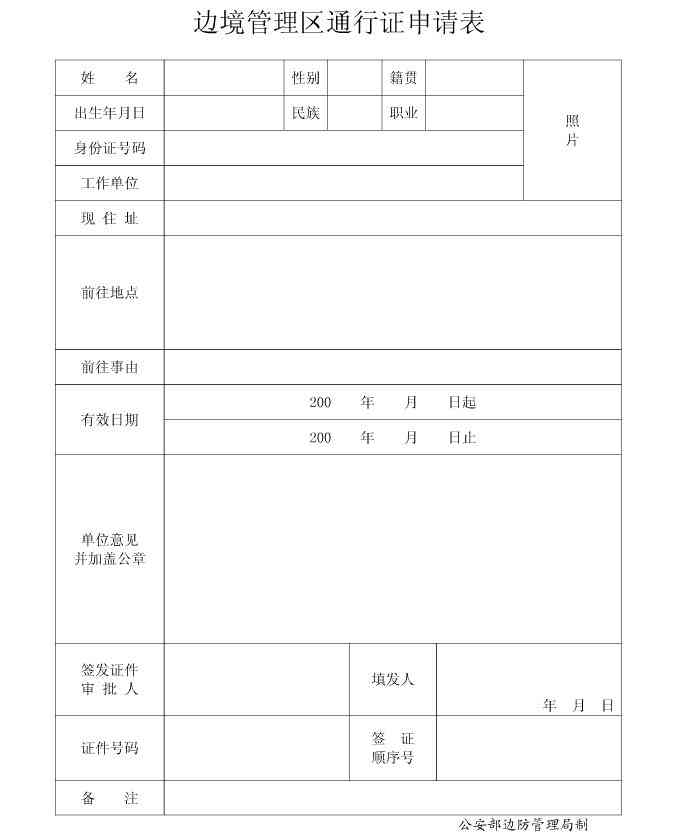 【进藏干货】如何办理边防证？