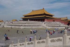 天津到北京长城圆明园颐和园升旗广场外观鸟巢水立方十三陵二日